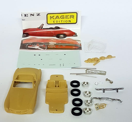 Unbranded 1/43 Scale Resin Unbuilt Kit - 2006 Mercedes Benz 190 SL