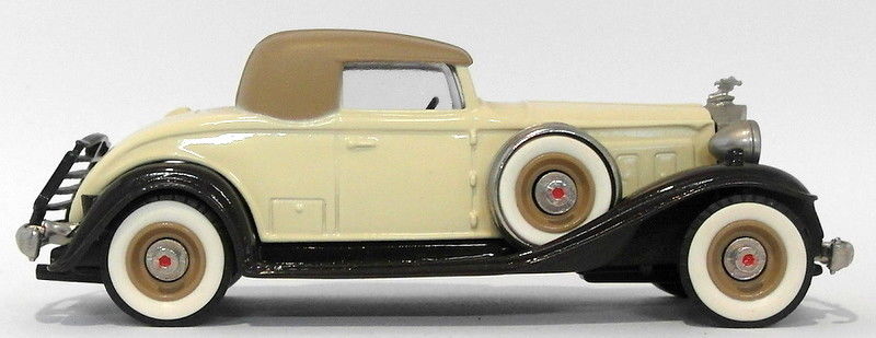 Brooklin 1/43 Scale BRK6 012  - 1932 Packard Light 8 Coupe Cream/Tan