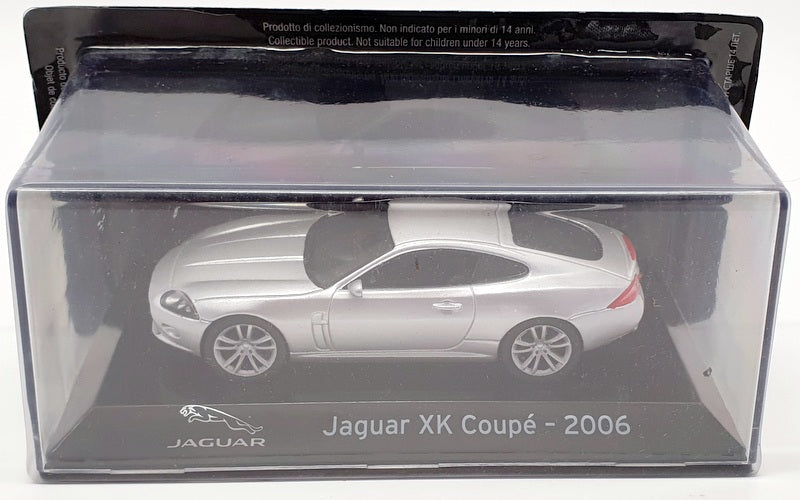 Altaya 1/43 Scale Model Car 1501IR - 2006 Jaguar XK Coupe - Silver
