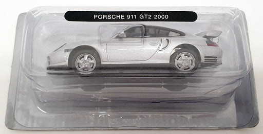 Deagostini 1/43 Scale COD 026 - 2000 Porsche 911 GT2 - Silver