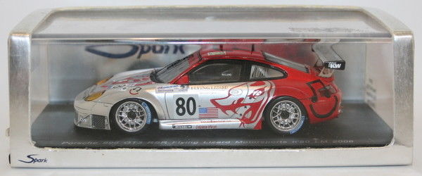 Spark 1/43 Scale Resin S0970 - Porsche 996 GT3 RSR Flying Lizard #80 Le Mans 06