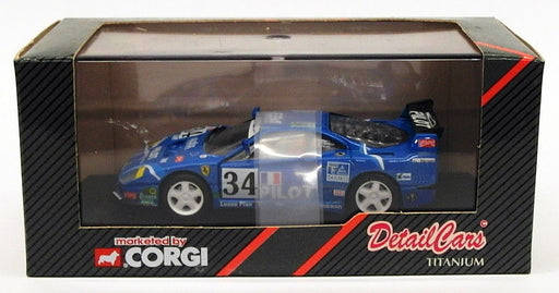 Detail Cars 1/43 Scale Model Car ART157 - Ferrari F40 - #34 Le Mans 1995