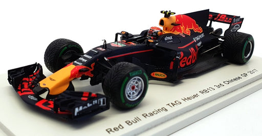 Spark 1/43 Scale S5037 - Red Bull RB13 3rd Chinese GP 2017 M.Versteppen