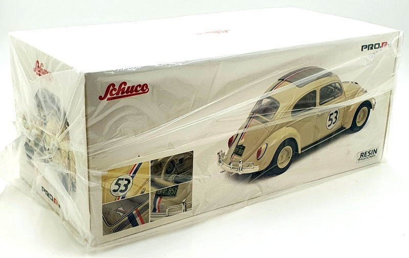 Schuco 1/12 Scale Resin 45 004 6200 - Volkswagen Kafer Rallye #53 Beetle Herbie