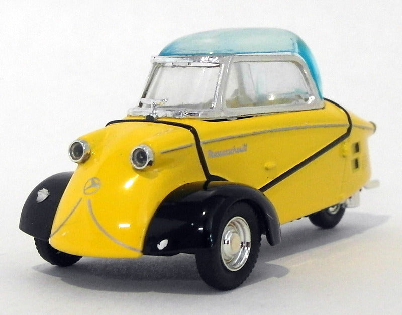 Matchbox 1/43 Scale VEM04-M - 1959 Messerschmitt KR200 Kabinenroller- Yellow