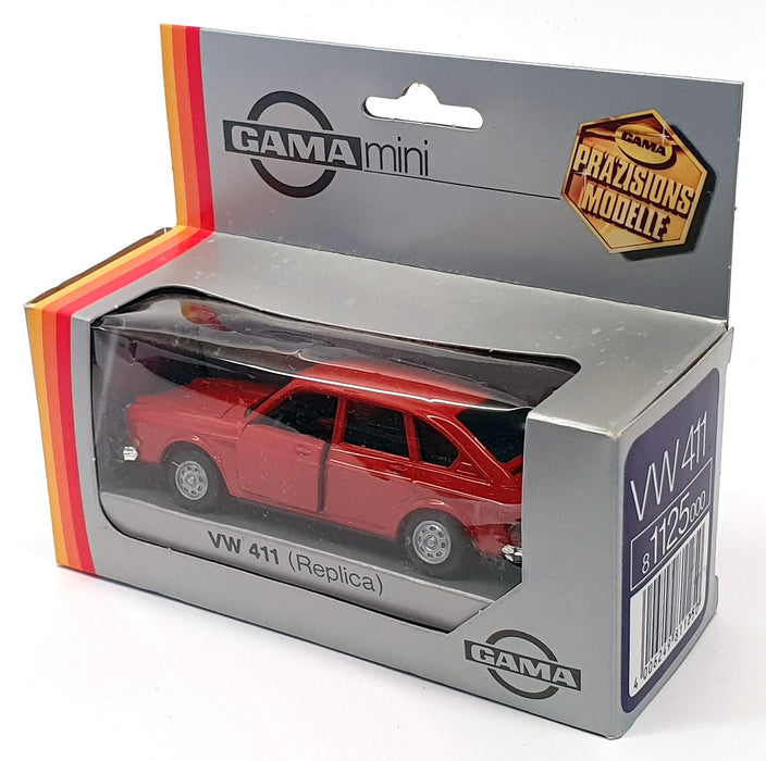Gama 1/41 Scale Diecast 1125 - Volkswagen VW 411 - Red