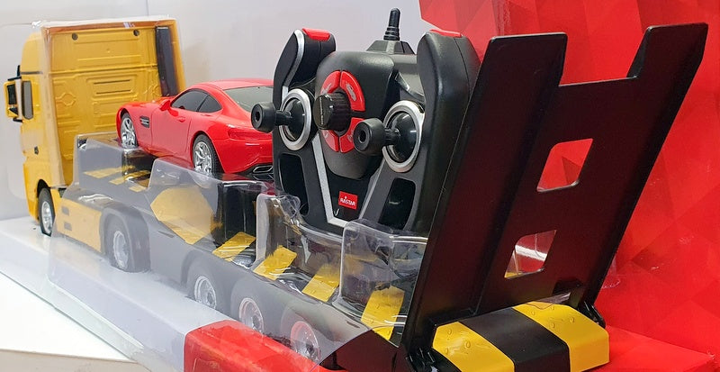 Rastar 1/26 Scale Radio Control TY44127212 Mercedes Actros & R/C Mercedes AMG GT