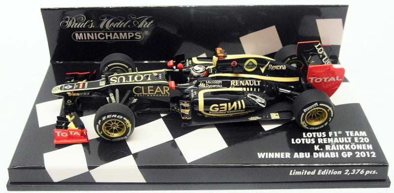 Minichamps 1/43 Scale 410 120209 - Lotus F1 Team Lotus Renault E20