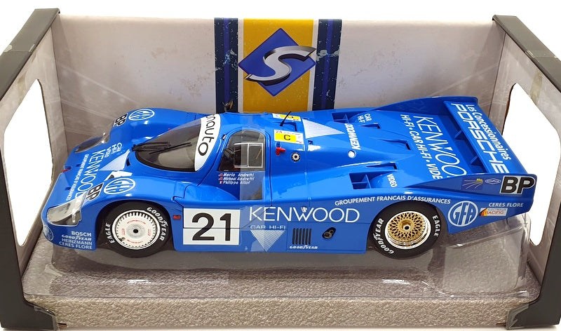 Solido 1/18 Scale Diecast S1805504 - Porsche 956LH 24H Le Mans 1983 Kenwood #21