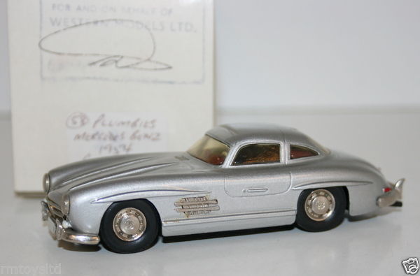 WESTERN MODELS MIKE STEPHENS 1st PROTOTYPE PLUMBIES 1954 MERCEDES BENZ GULLWING