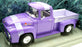 Ertl 1/18 Scale Diecast 7770 - 1956 Ford Street Rod - Purple