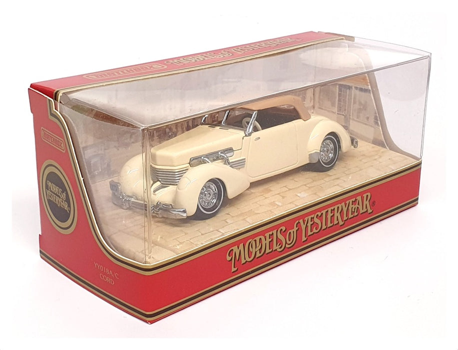 Matchbox Appx 10cm Long Diecast YY018A/C - Cord - Cream/Tan
