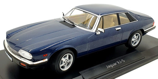 Norev 1/18 Scale Diecast 182622 - Jaguar XJ-S H.E. Coupe 1982 - Met Blue