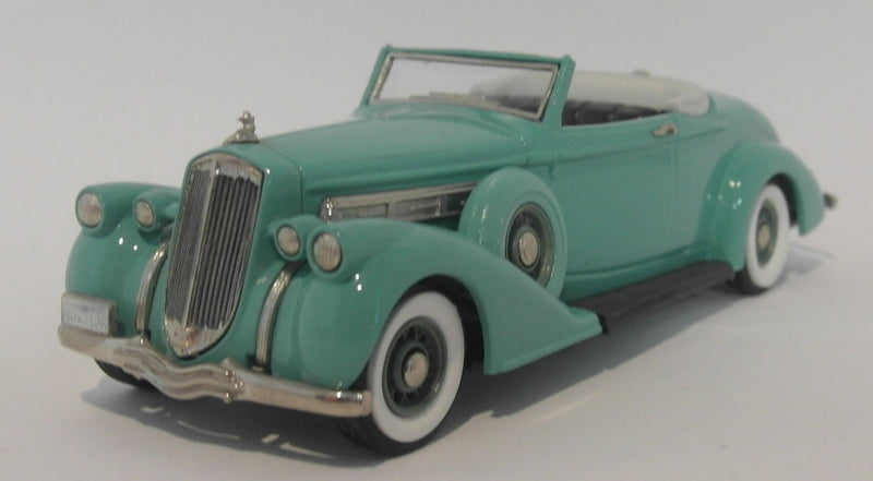 Brooklin 1/43 Scale BRK126 - 1936 Pierce Arrow Convertible Greentone