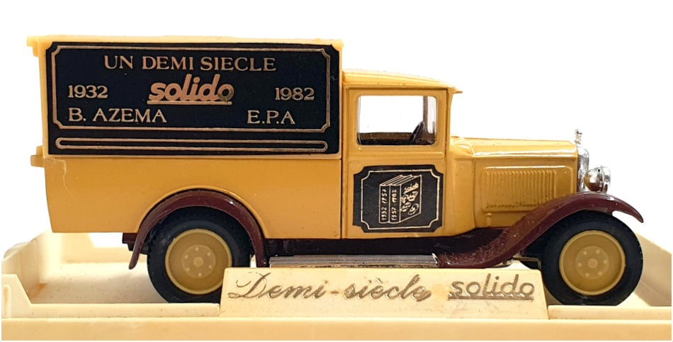 Solido 1/43 Scale 3282 - Citroen C4F Truck "Un Demi Siecle" - Beige