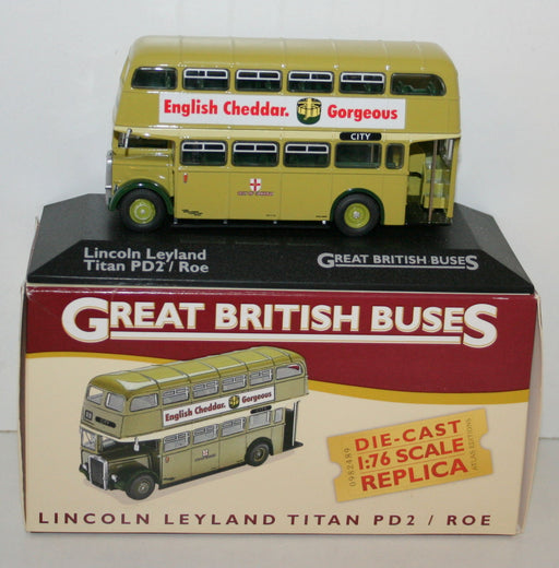 ATLAS 1/76 SCALE 4 655 121 LINCOLN LEYLAND TITAN PD2 / ROE