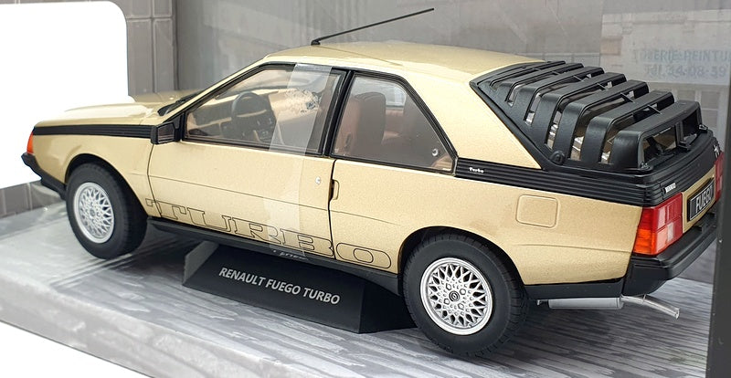 Solido 1/18 Scale Diecast S1806403 Renault Fuego Turbo Sepia 1980 - Gold
