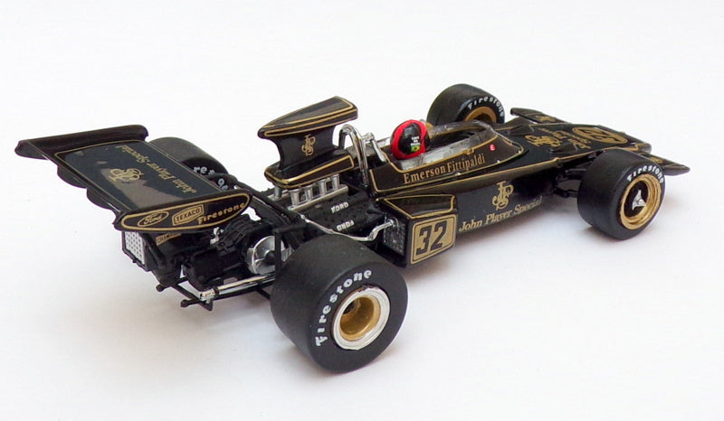 Quartzo 1/43 Scale 27851 - F1 Lotus 72D 1972 Belgiun GP Winner - #32 Fittipaldi