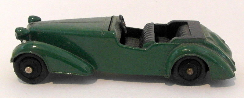 Vintage Dinky 38D - Alvis Sports Tourer - Green In Collecta Box