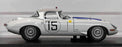 Spark Models 1/43 Scale S2104 - Jaguar E #15 9th LM 1963 - White