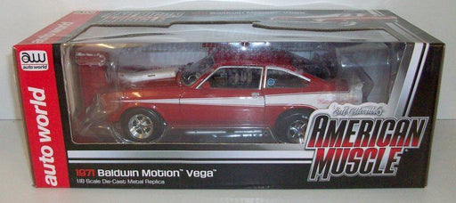 Autoworld 1/18 Scale - AMM1022/06 1971 Baldwin Motion Vega Red