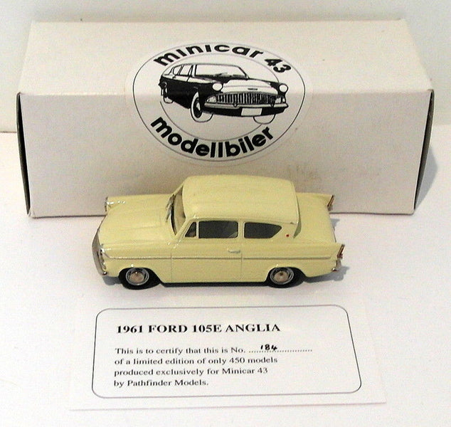 Pathfinder Minicar 43 1/43 Scale MIN7 - 1961 Ford Anglia 105E 1 Of