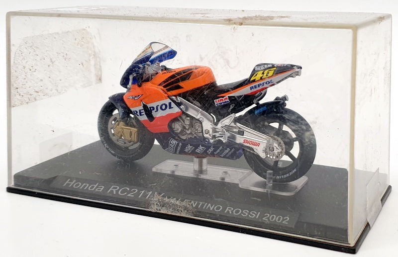 Altaya 1/24 Scale Model Motorcycle AL28019 - 2002 Honda RC211V Valentino Rossi