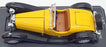 Burago 1/24 Scale Model Car 0538 - 1932 Bugatti Type 55 - Yellow/Black