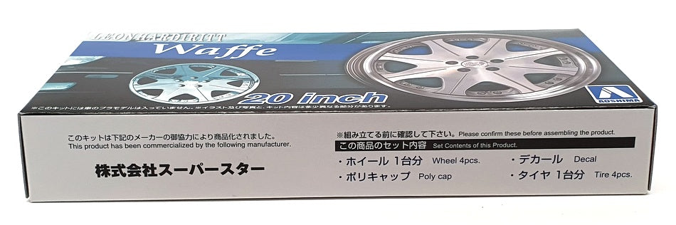 Aoshima 1/24 Scale Kit 05372 - Leon Hardiritt Waffe 20 Inch Wheel