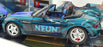 Burago 1/18 scale Diecast 3349 - BMW M Roadster Lady Neon - Blue/Green