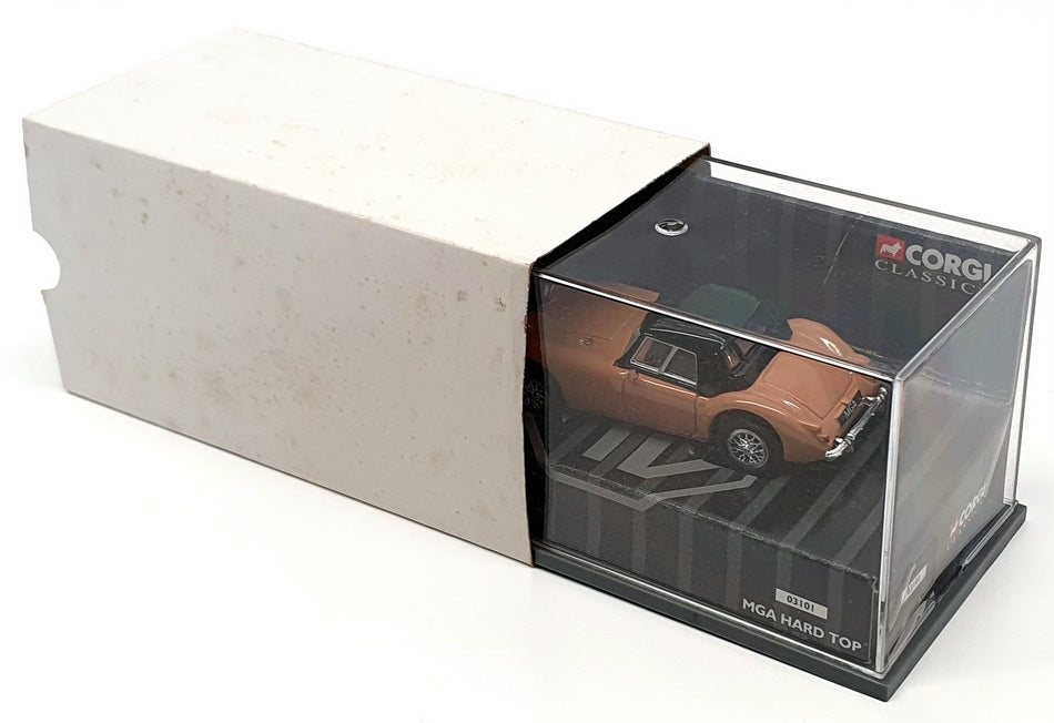 Corgi 1/43 Scale Diecast 03101 - MG MGA Hard Top - Alamo Beige