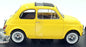 KK Scale 1/12 Scale Diecast KKDC120034 - Fiat 500 F 1968 - Yellow