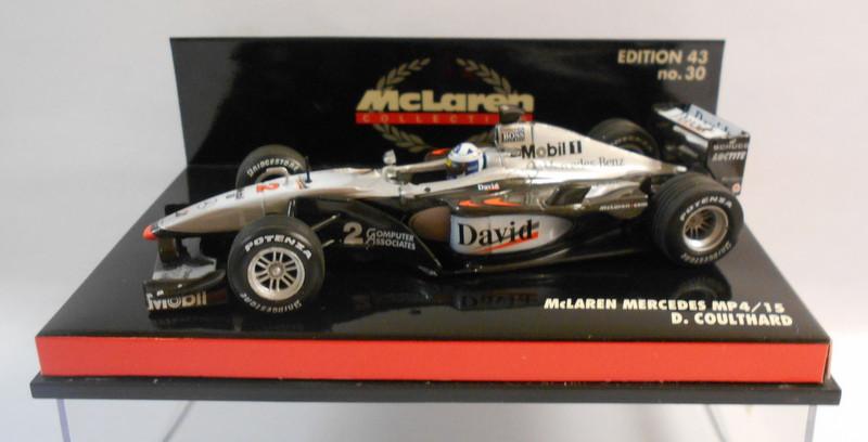 Minichamps F1 1/43 Scale - 530 004302 McLAREN MERCEDES D.COULTHARD