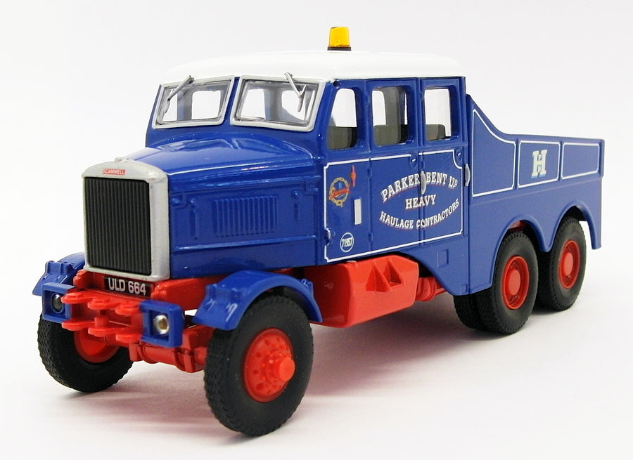 Corgi 1/50 Scale CC11102 - Scammell Contractor Parker Bent - Blue