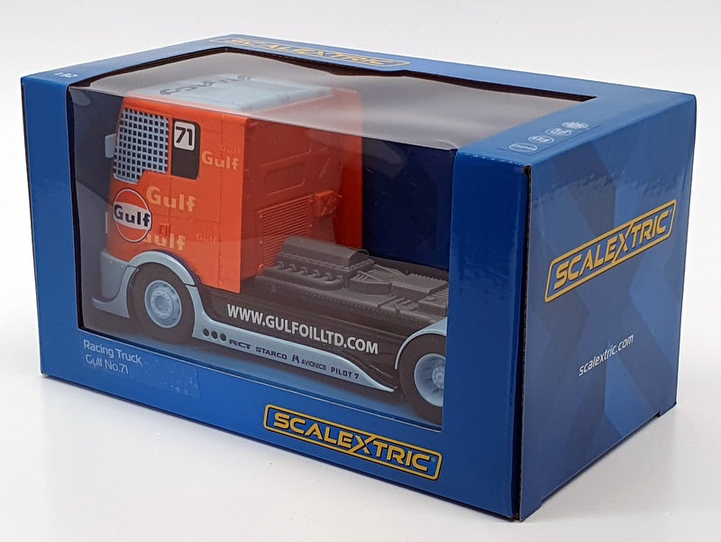 Scalextric 1/32 Scale C4089 - Racing Truck #71 Gulf - Orange/Blue