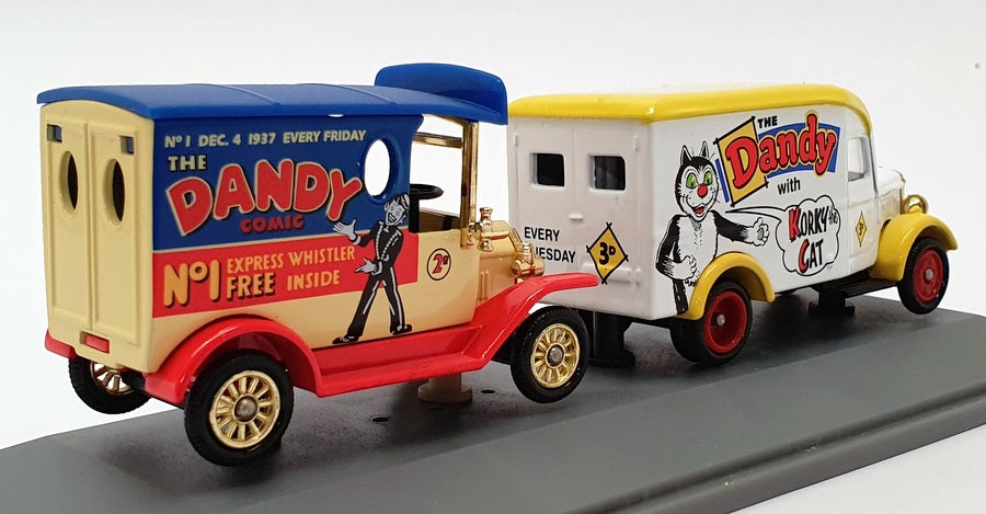 Lledo Diecast DA1002 - Dandy Comics  2 Van Set