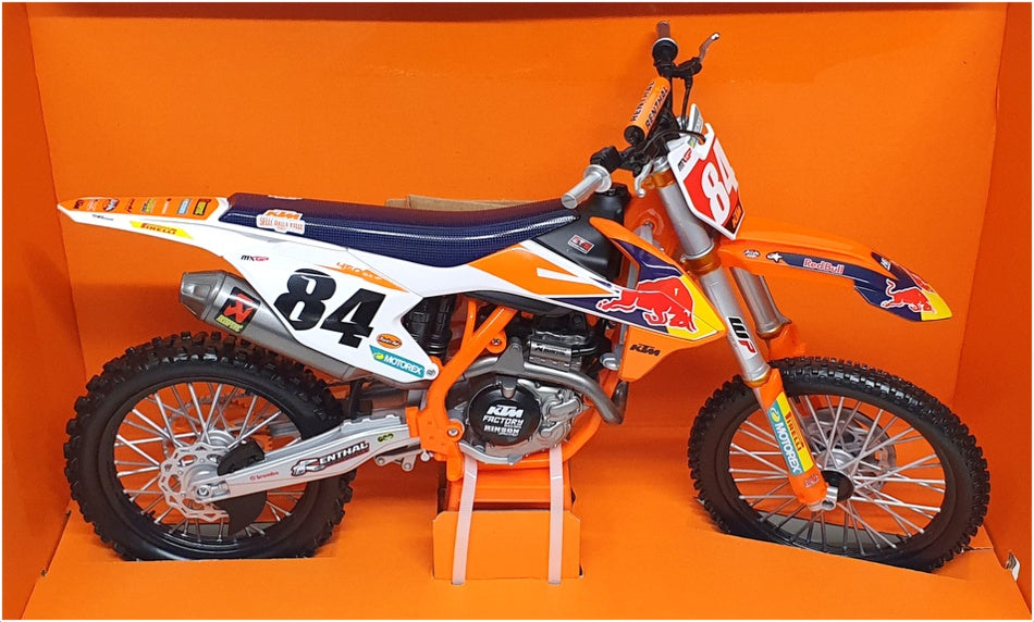 Maisto 1/6 Scale 32228 - KTM 450 SX-F Red Bull #84 Jeffrey Herlings