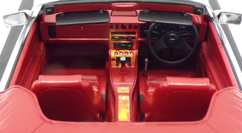 Cult Models 1/18 Scale CML034-2 - 1987 Aston Martin V8 Zagato - Metallic Silver