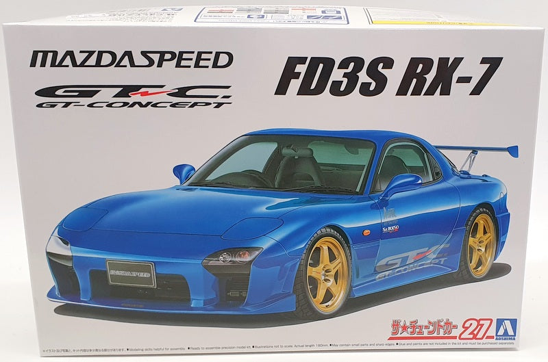 Aoshima 1/24 Scale Model Car Kit 61473 - Mazda Speed FD3S RX-7