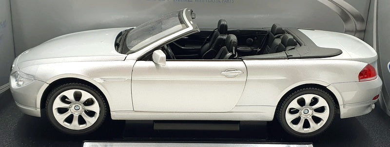 Welly 1/18 Scale Diecast TY3913 - BMW 645Ci - Silver