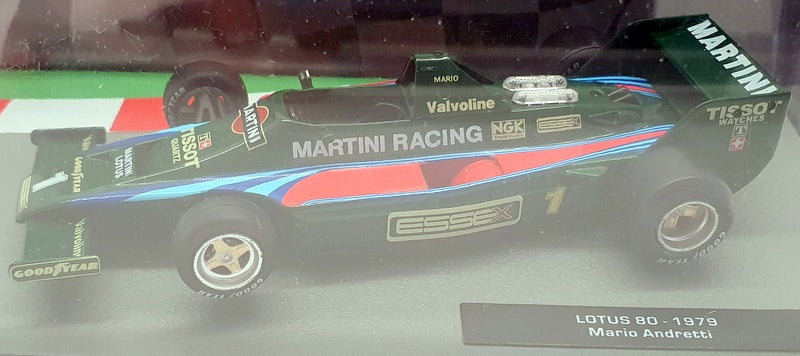 Altaya 1/43 Scale Model Car 1101IR15 - Lotus 80 1979 Mario Andretti