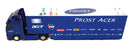 Eligor 1/43 Scale 120080 - Volvo F1 Transporter Truck Prost 2001 - Blue