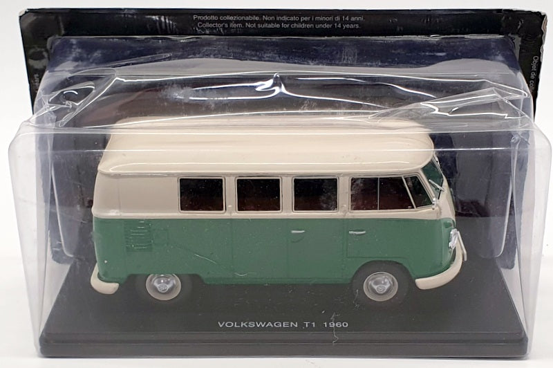 Altaya 1/24 Scale Model Car 1901IR2 - 1960 Volkswagen T1 - Green/White