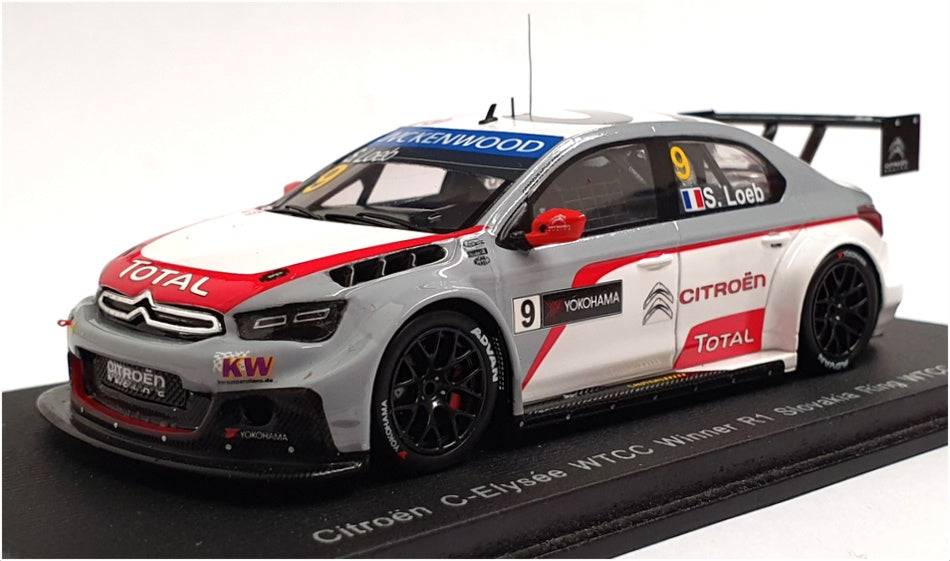 Spark 1/43 Scale S2461 - Citroen C-Elysee WTCC Winner R1 Slovakia Ring 2014