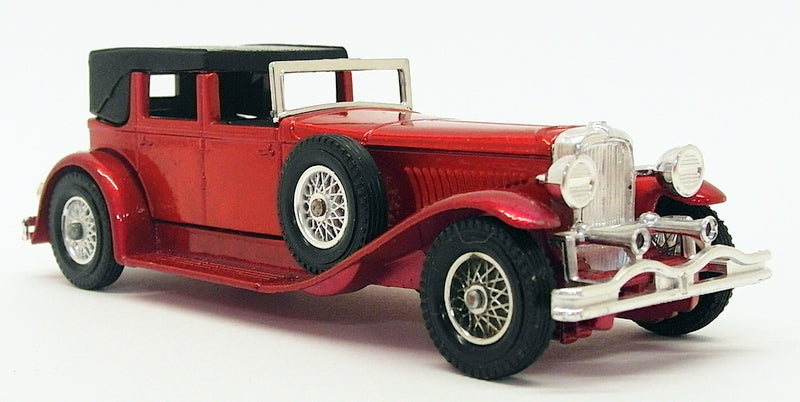 Matchbox Models Of Yesteryear Y-4 - 1930 Model J Duesenberg - Red