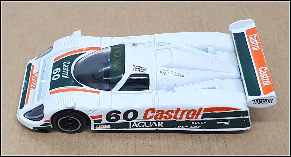 Corgi Appx 10cm Long C144/1 - Jaguar XJR9 Race Car Castrol #60 - White