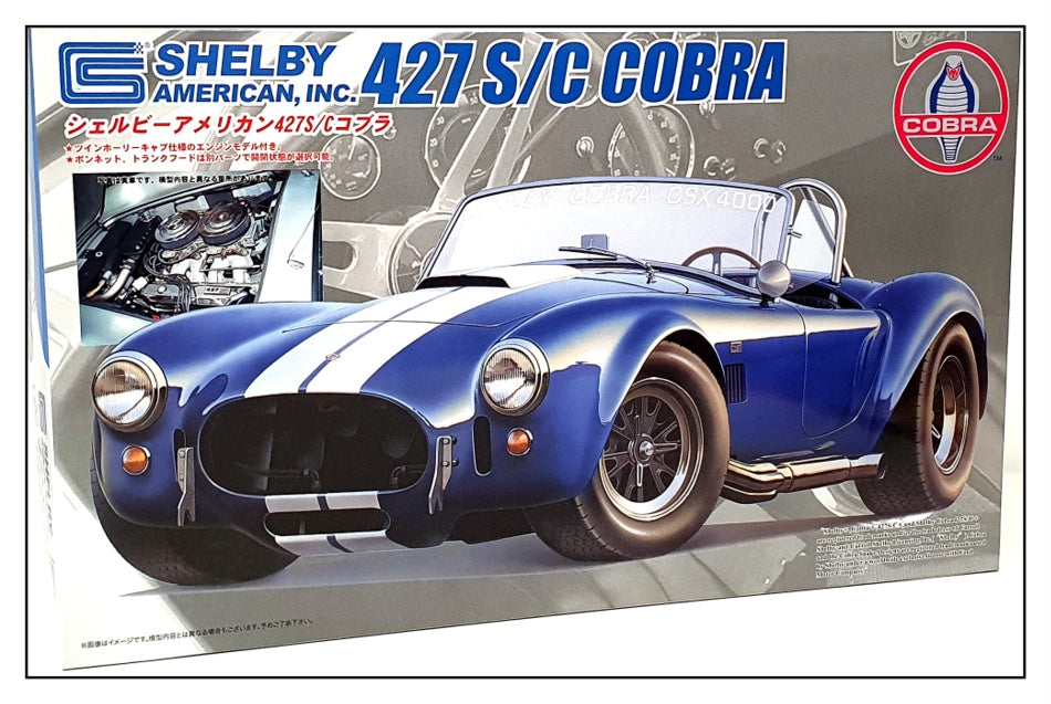 Fujimi 1/24 Scale Unbuilt Kit 126708 - Shelby 427 S/C Cobra