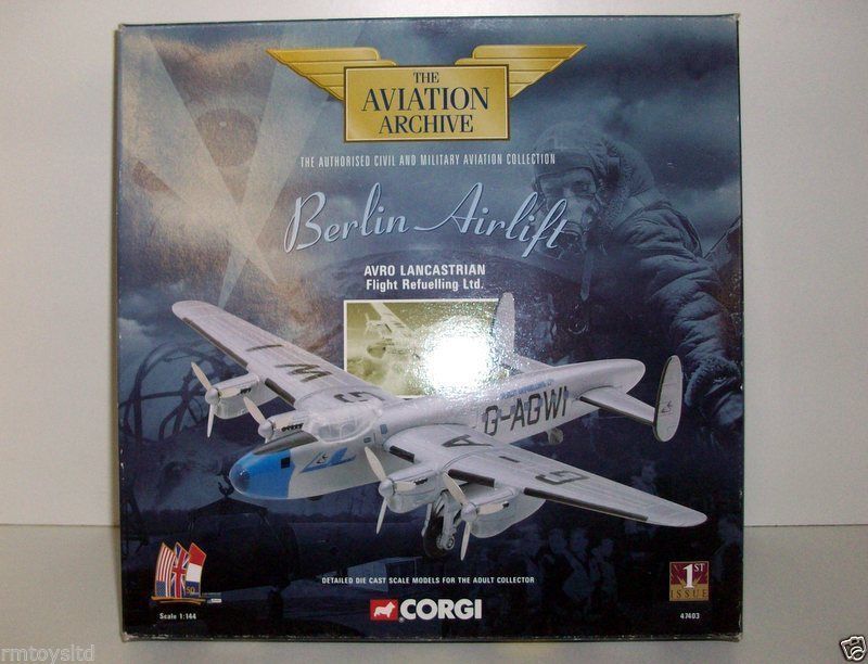 CORGI 1/144 47403 AVRO LANCASTRAIN FLIGHT REFUELLING LTD