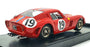 Box Model 1/43 Scale 8464 - Ferrari 250 GTO - #19 Le Mans 1962