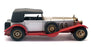 Matchbox Models Of Yesteryear Y-16 - 1928 Mercedes SS Coupe - Silver/Red/Black